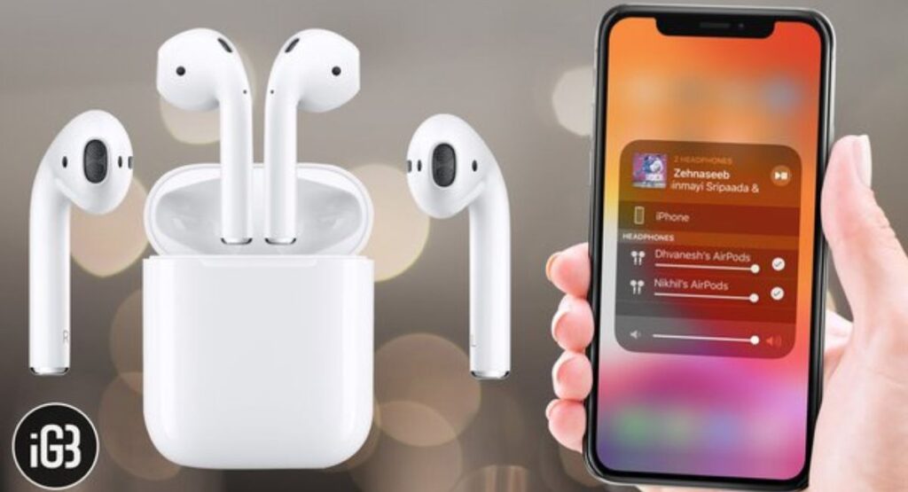 Connect airpods to iPhone