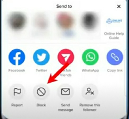 Block Someone on Tiktok  