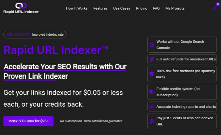 Rapid URL indexer